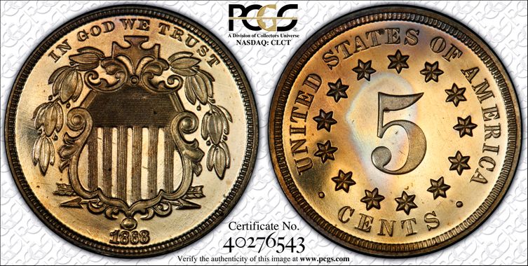 Cert 40276543 - Coin Image