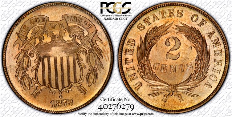 Cert 40276279 - Coin Image