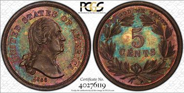 1866 5C J-462 PR64BN
