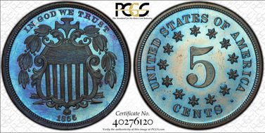 1866 5C J-509 PR66BN