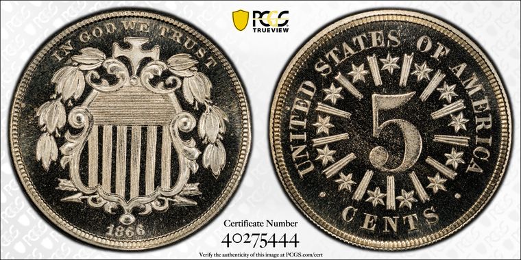 Cert 40275444 - Coin Image