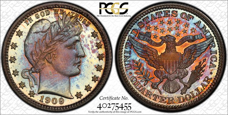 Cert 40275455 - Coin Image