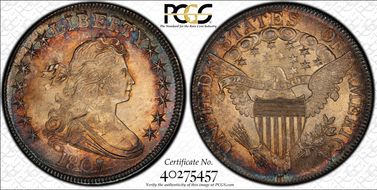 1807 50C Draped Bust MS64