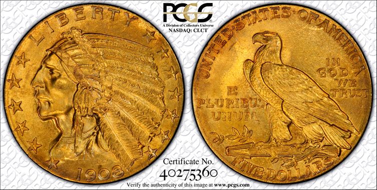 Cert 40275360 - Coin Image