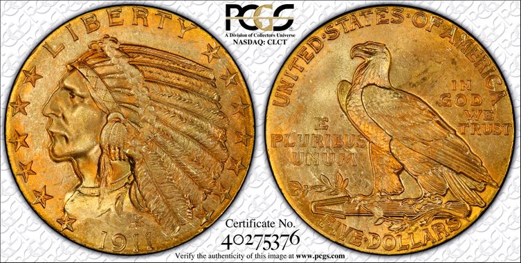 Cert 40275376 - Coin Image