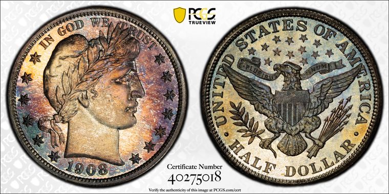 Cert 40275018 - Coin Image