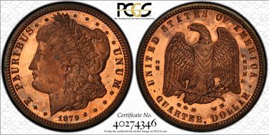 1879 25C J-1594 PR65CAM