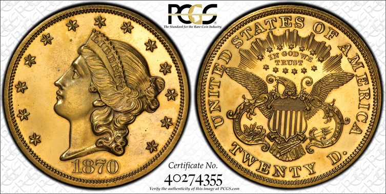 Cert 40274355 - Coin Image