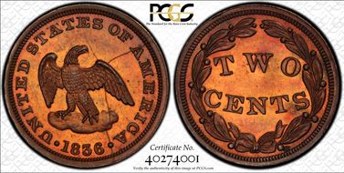 1836 2C J-54 PR64+ RB