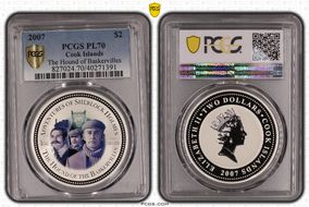 2007 $2 The Hound of Baskervilles PL70