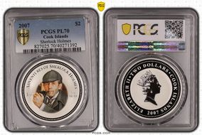 2007 $2 Sherlock Holmes PL70
