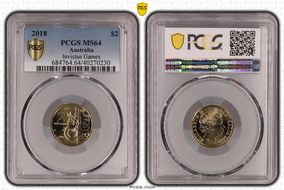 2018 $2 Invictus Games MS64