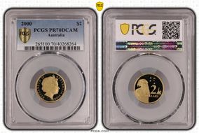 2000 $2 PR70DCAM