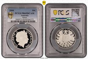 2006 50C KM-821  Ag PR69DCAM