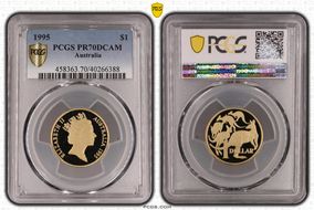 1995 $1 PR70DCAM