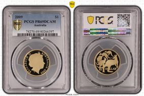 2009 $1 PR69DCAM