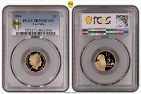 2014 $2 PR70DCAM