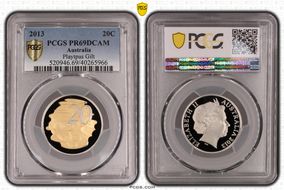 2013 20C Platypus - Partial Gilt PR69DCAM