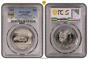 2018 50C Holden Motorsport Colorized 1970 HT Monaro GTS 350 MS69