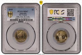 2018 $2 4th Portrait MS67