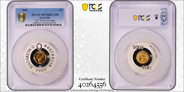 Cert 40264556 - Coin Image