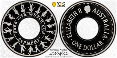 2006 $1 FIFA World Cup PR69DCAM