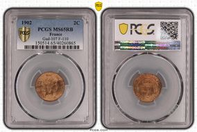 1902 2C Gad-107 F-110 MS65RB