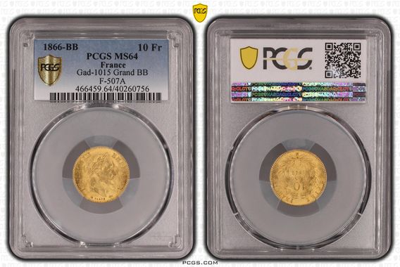 Cert 40260756 - Coin Image