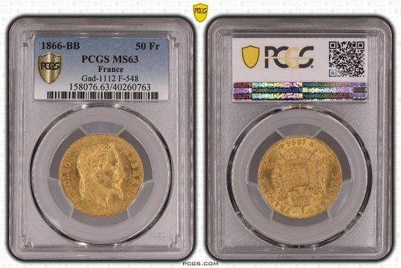 Cert 40260763 - Coin Image