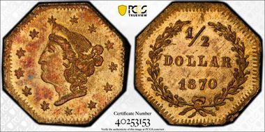 1870 G50C BG-936 MS63