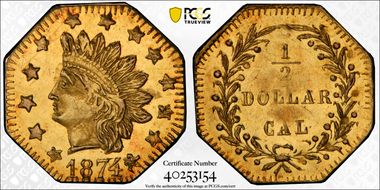 1874/3 G50C BG-943 MS64PL