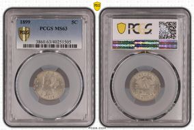 1899 5C MS63