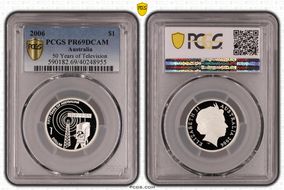 2006 $1 50 Years of Television PR69DCAM