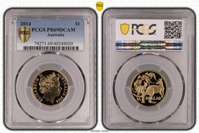 2014 $1 PR69DCAM