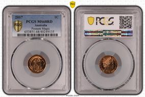 2017 1C Possum Magic MS68RD