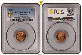 2017 1C Possum Magic MS67RD