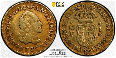 1737-Mo MF Escudo Calico-1752 VF30