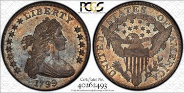 1799 $1 BB-159, Stars 8x5 MS64