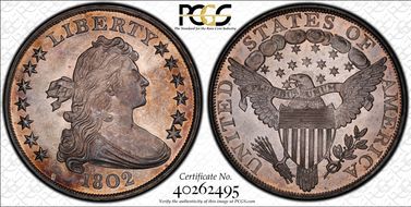1802 $1 PR66CAM