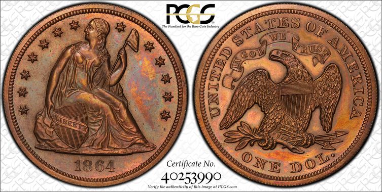 Cert 40253990 - Coin Image