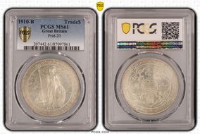 1910-B Trade$ Prid-20 MS61