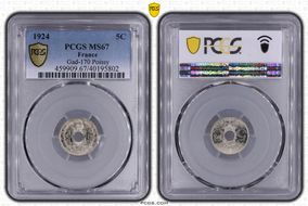 1924 5C Gad-170 F-122 Poissy MS67