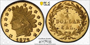 1872/1 G25C BG-868 MS66PL