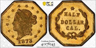 1873 G50C BG-915 MS66+