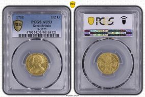 1711 1/2 G S-3575 AU53