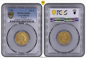 1719 1/2 G S-3635 AU50