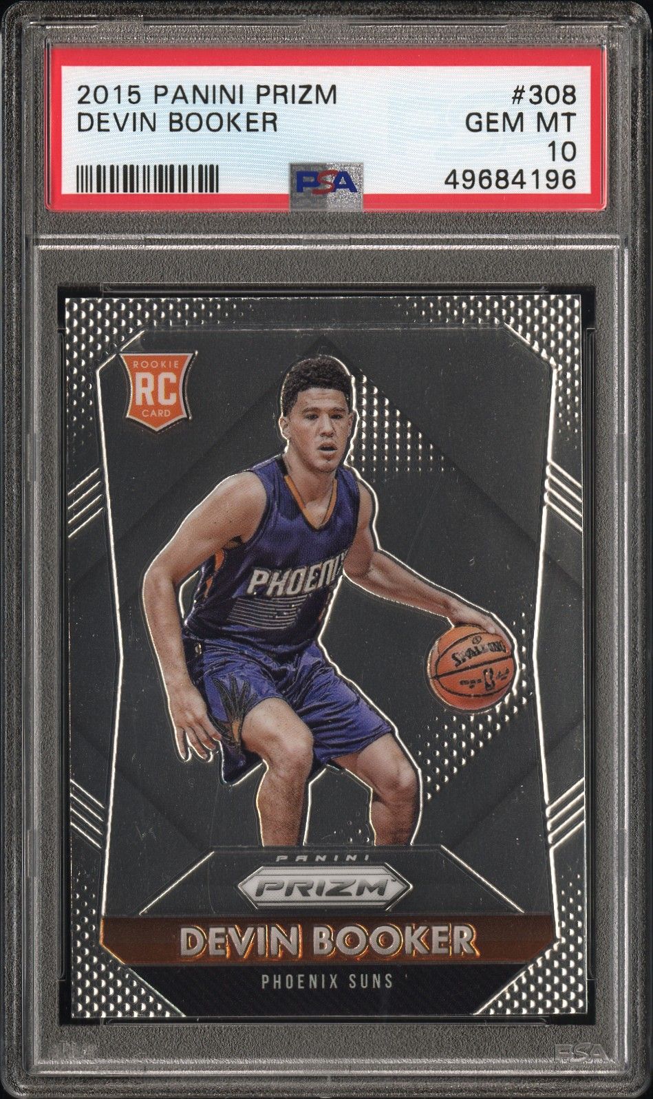2015 Panini PANINI PRIZM #308 Devin Booker front