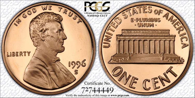 Cert 72744449 - Coin Image