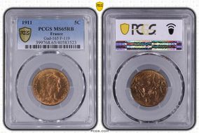 1911 5C Gad-165 F-119 MS65RB