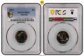 2011 $2 MS67